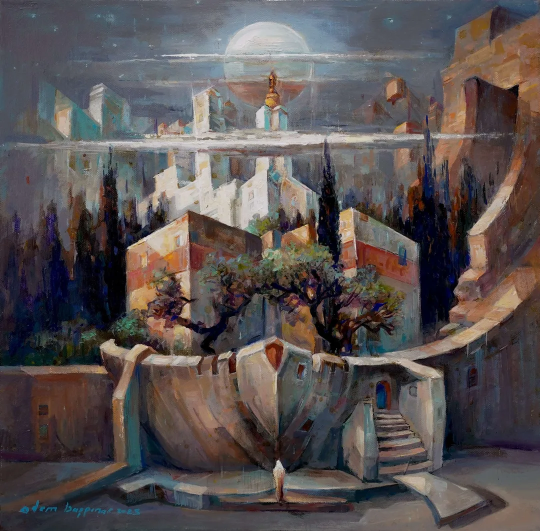 yakınlaştır "Kalan-III" eseri ADEM BAŞPINAR tarafından 2023 yılında 40x40 cm ölçülerinde Tuval üzeri akrilik boya tekniği ile yapılmıştır.