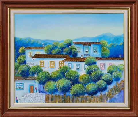 "İsimsiz" eseri ADİL OCAK tarafından 1998 yılında 45x55 cm ölçülerinde Tuval üzeri yağlı boya tekniği ile yapılmıştır.
