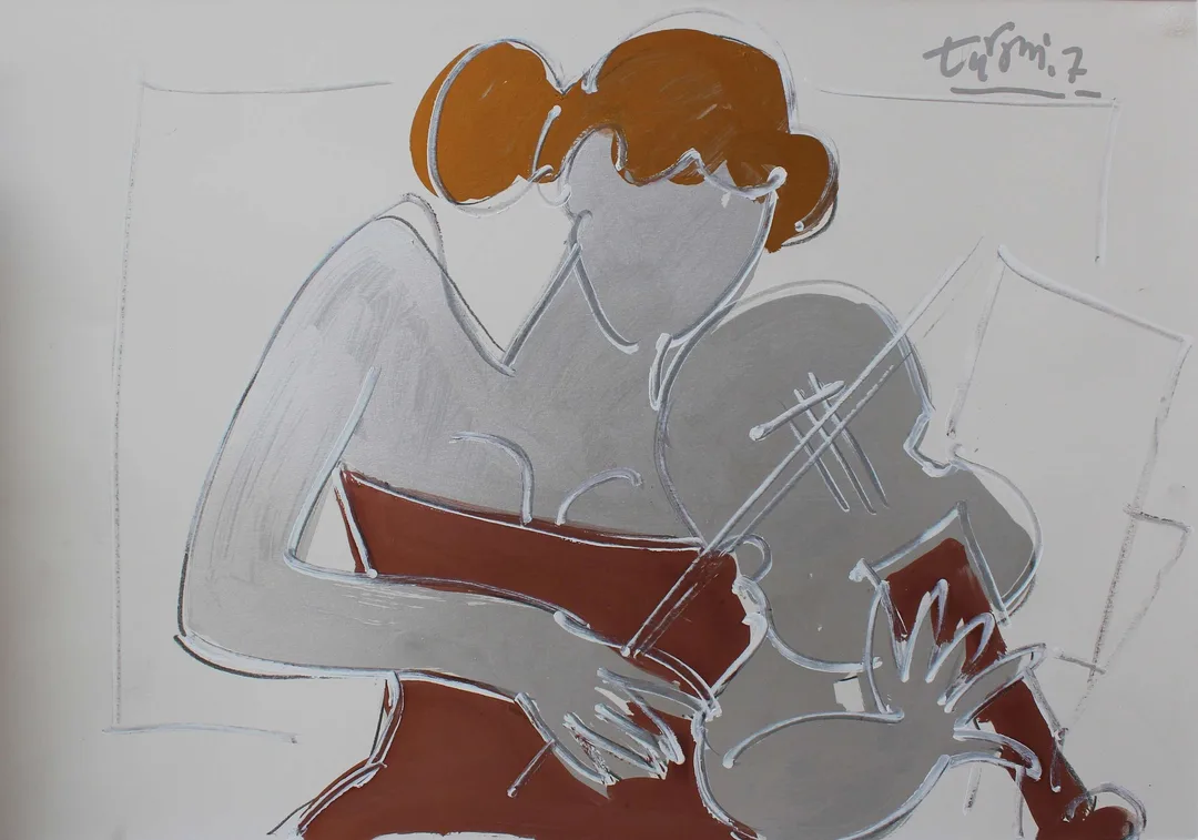 yakınlaştır "İsimsiz" eseri ADNAN TURANİ tarafından 2007 yılında 50x70 cm ölçülerinde Kağıt üzeri karışık teknik tekniği ile yapılmıştır.