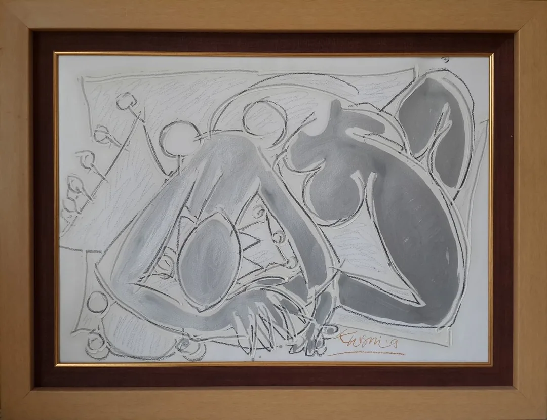 "İsimsiz" eseri ADNAN TURANİ tarafından 2009 yılında 50x70 cm ölçülerinde Kağıt üzeri yağlı boya tekniği ile yapılmıştır.