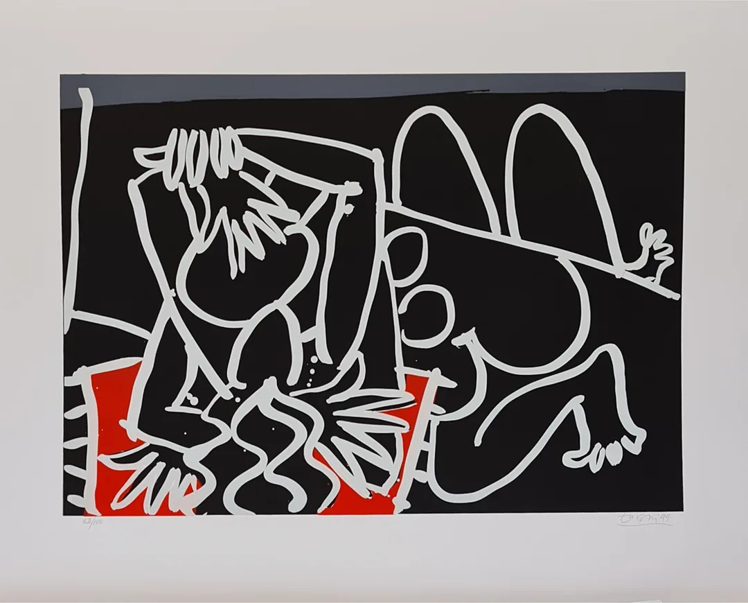 "İsimsiz" eseri ADNAN TURANİ tarafından 1999 yılında 70x90 cm ölçülerinde Serigrafi tekniği ile yapılmıştır.