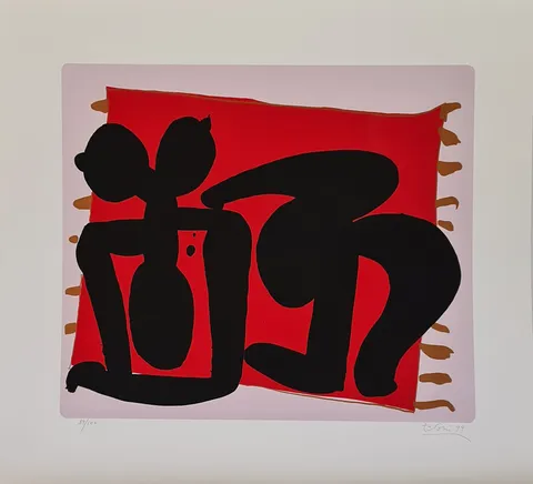 "İsimsiz" eseri ADNAN TURANİ tarafından 1999 yılında 70x80 cm ölçülerinde Serigrafi tekniği ile yapılmıştır.