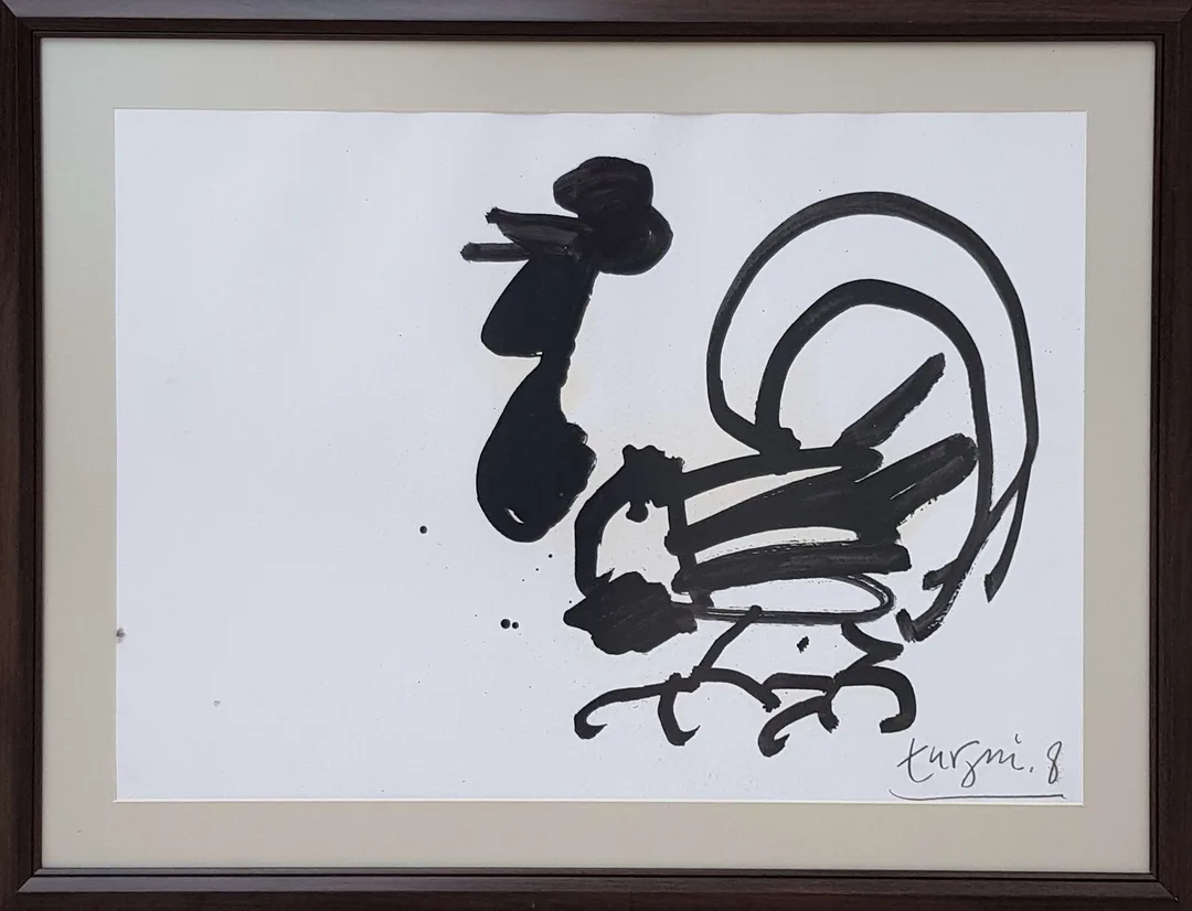 yakınlaştır "İsimsiz" eseri ADNAN TURANİ tarafından 2008 yılında 50x70 cm ölçülerinde Kağıt üzeri sulu boya tekniği ile yapılmıştır.