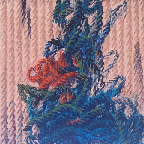"İsimsiz" eseri AHMET YEŞİL tarafından 2017 yılında 25x25 cm ölçülerinde Tuval üzeri yağlı boya tekniği ile yapılmıştır.