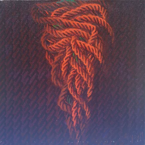 "İsimsiz" eseri AHMET YEŞİL tarafından 2016 yılında 25x25 cm ölçülerinde Tuval üzeri yağlı boya tekniği ile yapılmıştır.