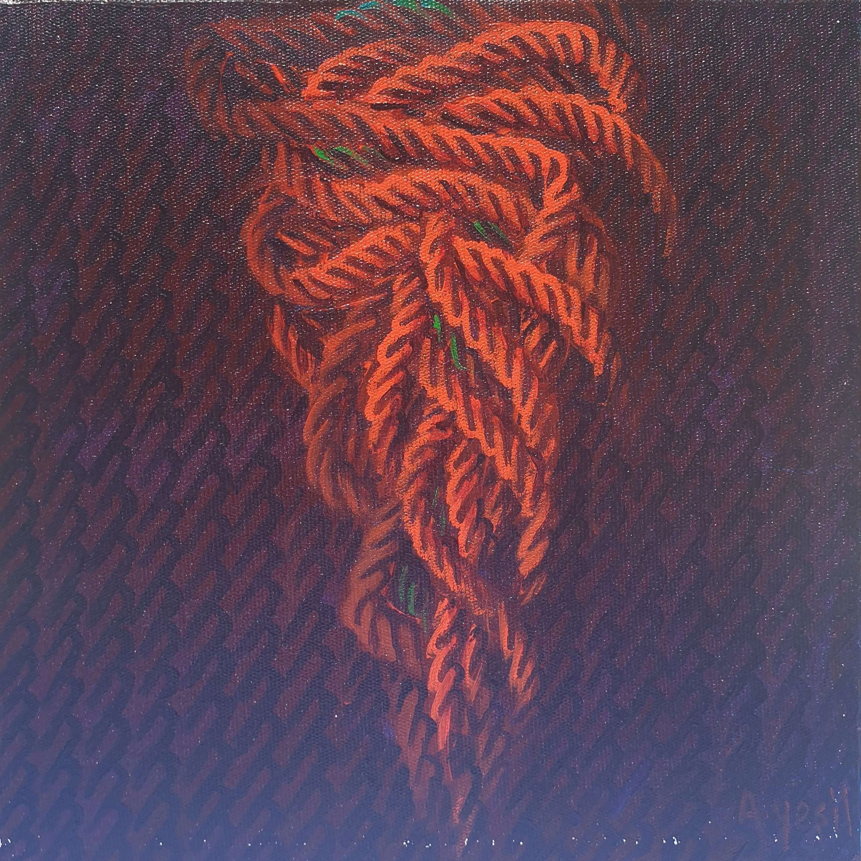 "İsimsiz" eseri AHMET YEŞİL tarafından 2016 yılında 25x25 cm ölçülerinde Tuval üzeri yağlı boya tekniği ile yapılmıştır.