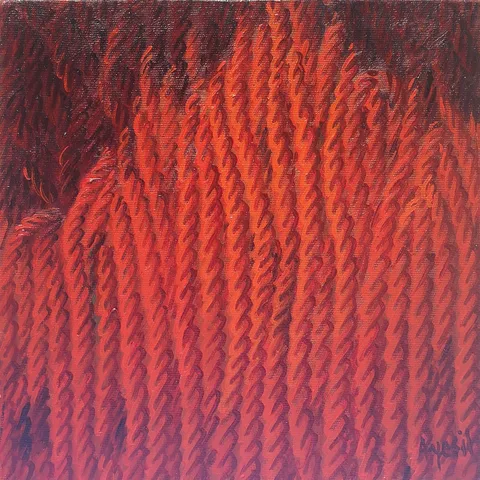 "İsimsiz" eseri AHMET YEŞİL tarafından 25x25 cm ölçülerinde Tuval üzeri yağlı boya tekniği ile yapılmıştır.
