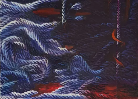 "İsimsiz" eseri AHMET YEŞİL tarafından 2017 yılında 25x35 cm ölçülerinde Tuval üzeri yağlı boya tekniği ile yapılmıştır.