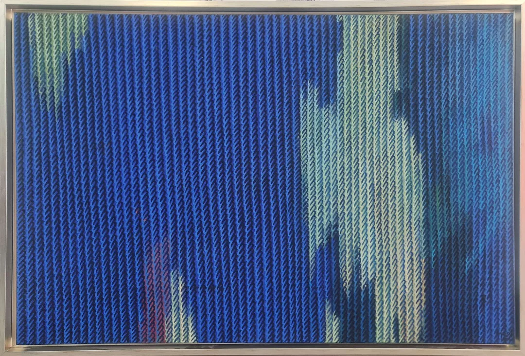 "İsimsiz" eseri AHMET YEŞİL tarafından 2006 yılında 80x120 cm ölçülerinde Tuval üzeri yağlı boya tekniği ile yapılmıştır.