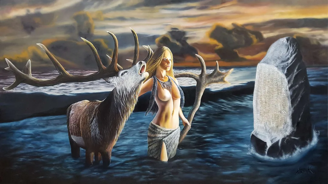 yakınlaştır "İsimsiz" eseri ALİ FATİH KÜÇÜKOSMANOĞLU tarafından 2018 yılında 100x175 cm ölçülerinde Tuval üzeri yağlı boya tekniği ile yapılmıştır.