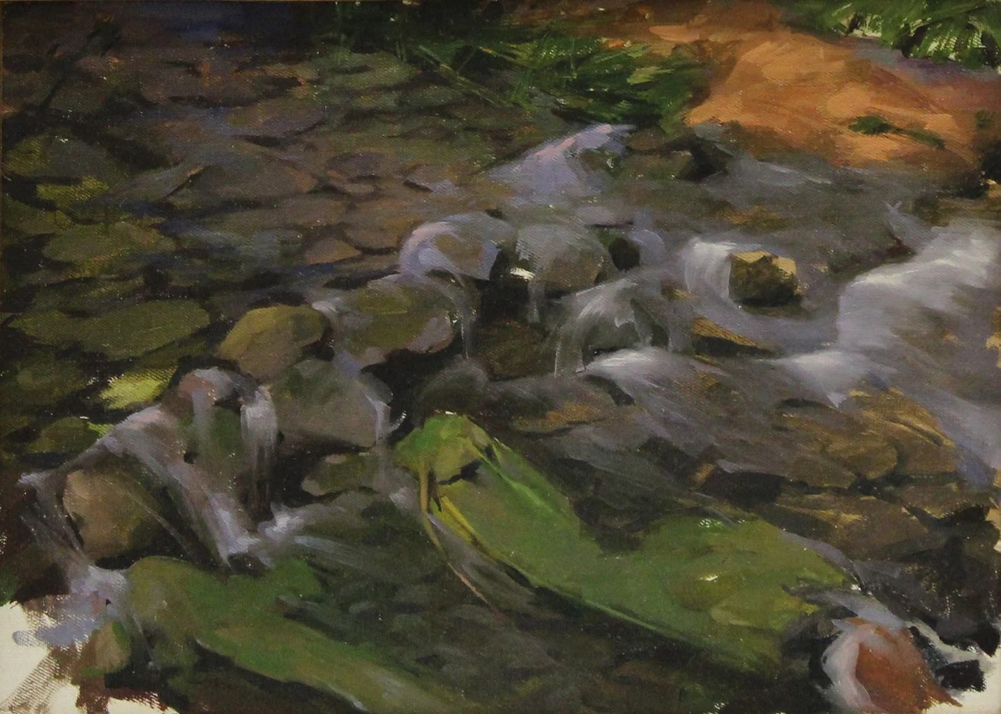 "İsimsiz" eseri ALİ ÖZHAN GÜNEŞ tarafından 2008 yılında 19x27 cm ölçülerinde Pres tuval üzeri yağlı boya tekniği ile yapılmıştır.