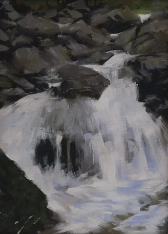 ALİ ÖZHAN GÜNEŞ — “İsimsiz”, 2008 "İsimsiz" eseri ALİ ÖZHAN GÜNEŞ tarafından 2008 yılında 27x20 cm ölçülerinde Pres tuval üzeri yağlı boya tekniği ile yapılmıştır.