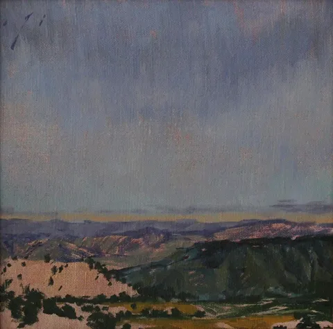 "İsimsiz" eseri ALİ ÖZHAN GÜNEŞ tarafından 2008 yılında 18x18 cm ölçülerinde Duralit üzeri yağlı boya tekniği ile yapılmıştır.