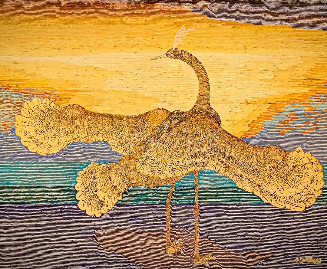 "Turnalar" eseri ATAÇ ELALMIŞ tarafından 2025 yılında 100x80 cm ölçülerinde Tuval üzeri yağlı boya tekniği ile yapılmıştır.