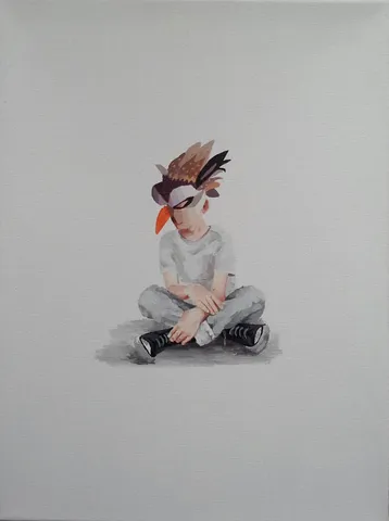AYŞE TOPÇUOĞULLARI — “İsimsiz”, 2015 "İsimsiz" eseri AYŞE TOPÇUOĞULLARI tarafından 2015 yılında 40x30 cm ölçülerinde Tuval üzeri akrilik boya tekniği ile yapılmıştır.