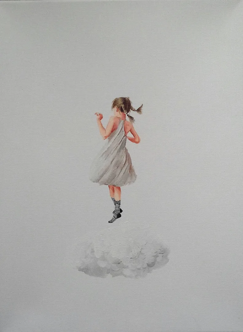 "İsimsiz" eseri AYŞE TOPÇUOĞULLARI tarafından 2015 yılında 40x30 cm ölçülerinde Tuval üzeri akrilik boya tekniği ile yapılmıştır.