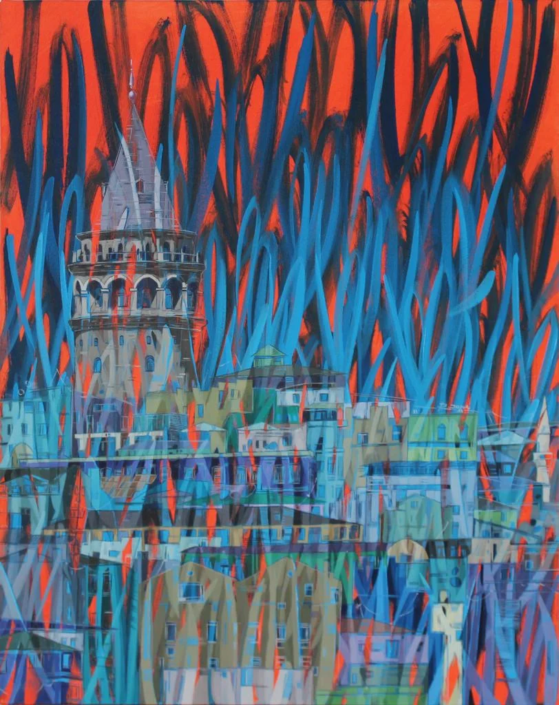 "İsimsiz" eseri BAKİ BODUR tarafından 2013 yılında 92x73 cm ölçülerinde Tuval üzeri yağlı boya tekniği ile yapılmıştır.