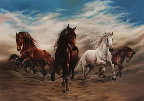 "İsimsiz" eseri BEHZAT FEYZULLAH tarafından 2015 yılında 140x200 cm ölçülerinde Tuval üzeri yağlı boya tekniği ile yapılmıştır.