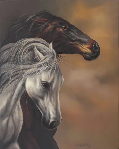 "İsimsiz" eseri BEHZAT FEYZULLAH tarafından 2015 yılında 50x40 cm ölçülerinde Tuval üzeri yağlı boya tekniği ile yapılmıştır.