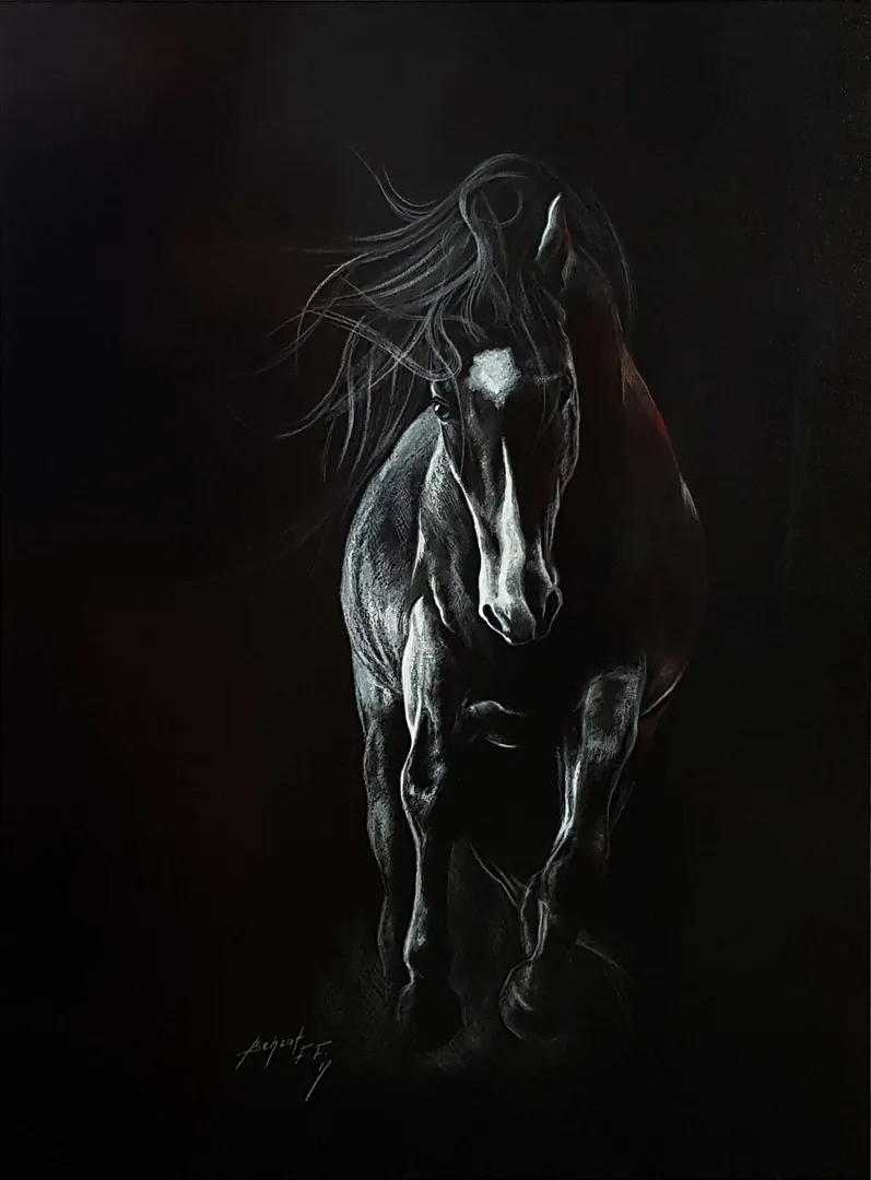 "İsimsiz" eseri BEHZAT FEYZULLAH tarafından 2017 yılında 65x45 cm ölçülerinde Kağıt üzeri karışık teknik tekniği ile yapılmıştır.