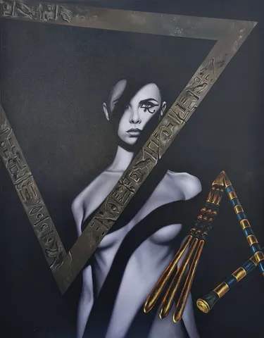 "Passion" eseri BEHZAT FEYZULLAH tarafından 2016 yılında 100x80 cm ölçülerinde Tuval üzeri yağlı boya tekniği ile yapılmıştır.