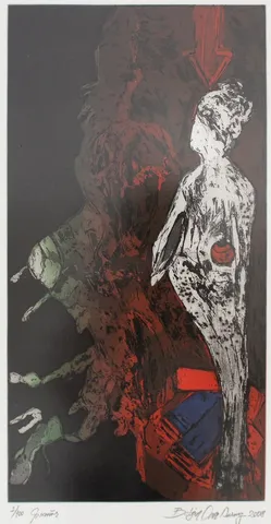 "İsimsiz" eseri BELGİN ONAR tarafından 49x26 cm ölçülerinde Gravür tekniği ile yapılmıştır.