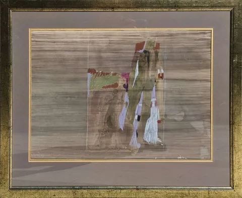 BİHRAT MAVİTAN — “İsimsiz”, 1983 "İsimsiz" eseri BİHRAT MAVİTAN tarafından 1983 yılında 35x47 cm ölçülerinde Kağıt üzeri yağlı boya tekniği ile yapılmıştır.