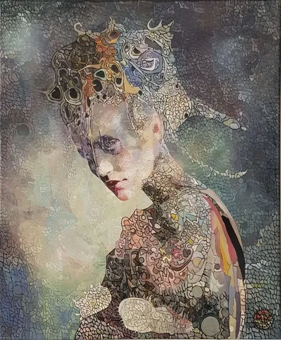 BİNNUR YÜCEBAŞ RUOCCO — “İsimsiz”, 2018 "İsimsiz" eseri BİNNUR YÜCEBAŞ RUOCCO tarafından 2018 yılında 60x50 cm ölçülerinde Tuval üzeri yağlı boya tekniği ile yapılmıştır.