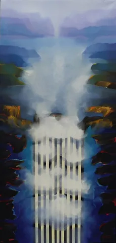 BÜNYAMİN BALAMİR — “İsimsiz”, 2005 "İsimsiz" eseri BÜNYAMİN BALAMİR tarafından 2005 yılında 100x50 cm ölçülerinde Tuval üzeri yağlı boya tekniği ile yapılmıştır.