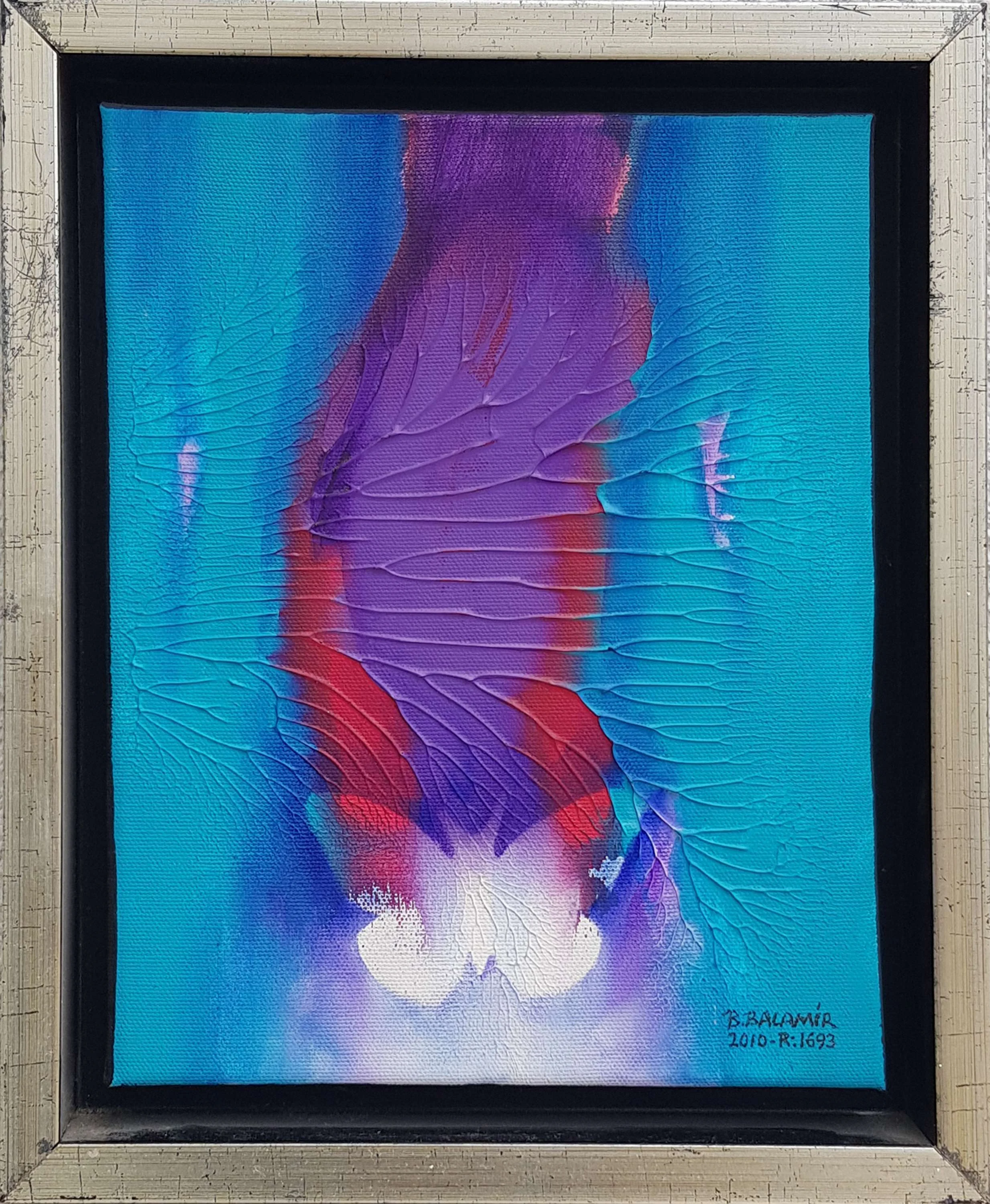 "İsimsiz" eseri BÜNYAMİN BALAMİR tarafından 2010 yılında 25x20 cm ölçülerinde Tuval üzeri yağlı boya tekniği ile yapılmıştır.