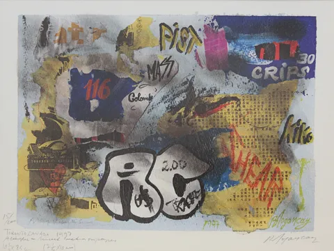 "İsimsiz" eseri BURHAN DOĞANÇAY tarafından 22x29 cm ölçülerinde Baskı tekniği ile yapılmıştır.