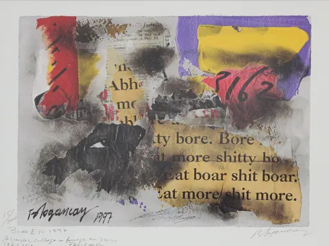 BURHAN DOĞANÇAY — “İsimsiz” "İsimsiz" eseri BURHAN DOĞANÇAY tarafından 22x29 cm ölçülerinde Baskı tekniği ile yapılmıştır.
