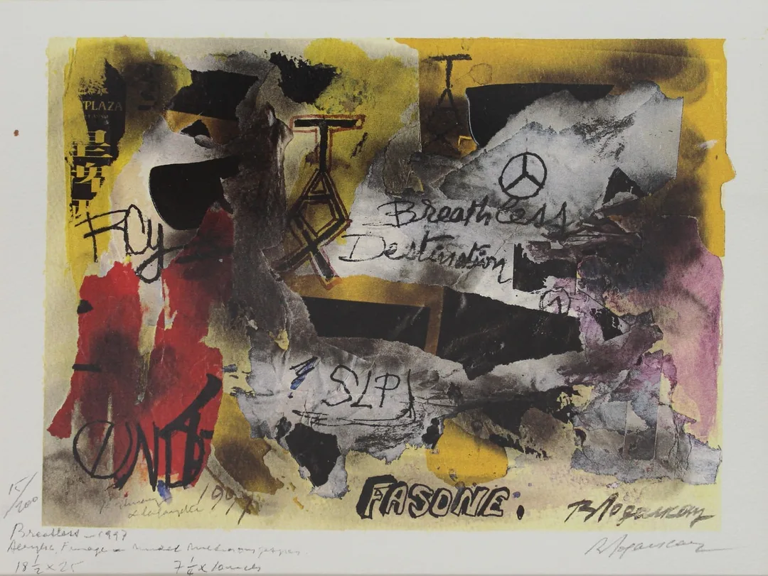 "İsimsiz" eseri BURHAN DOĞANÇAY tarafından 22x29 cm ölçülerinde Baskı tekniği ile yapılmıştır.