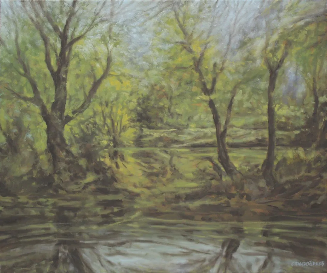 "Direniş IV" eseri CELALETTİN TANDOĞDU tarafından 50x60 cm ölçülerinde Tuval üzeri yağlı boya tekniği ile yapılmıştır.