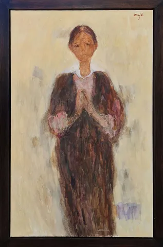 CENGİZ SAVAŞ — “İsimsiz”, 2007 "İsimsiz" eseri CENGİZ SAVAŞ tarafından 2007 yılında 130x80 cm ölçülerinde Tuval üzeri yağlı boya tekniği ile yapılmıştır.