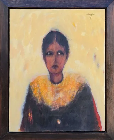"İsimsiz" eseri CENGİZ SAVAŞ tarafından 2007 yılında 80x63 cm ölçülerinde Tuval üzeri yağlı boya tekniği ile yapılmıştır.