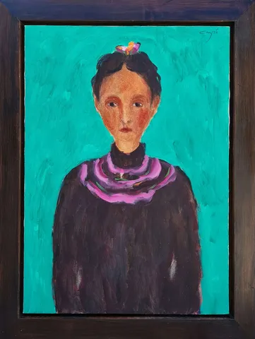 CENGİZ SAVAŞ — “İsimsiz”, 2007 "İsimsiz" eseri CENGİZ SAVAŞ tarafından 2007 yılında 70x50 cm ölçülerinde Tuval üzeri yağlı boya tekniği ile yapılmıştır.