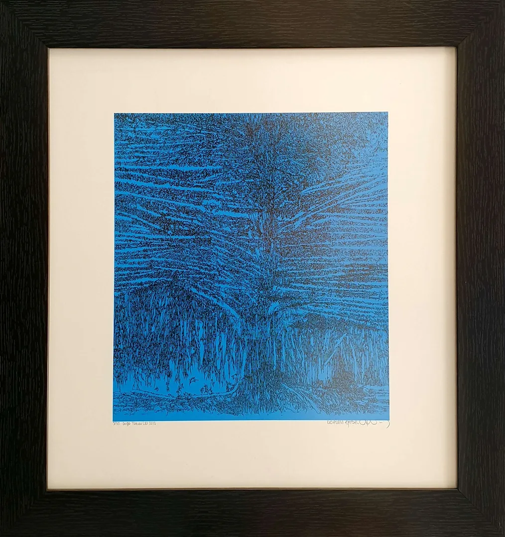 "Doğa Türküsü" eseri DEVRİM ERBİL tarafından 2013 yılında 32x30 cm ölçülerinde Serigrafi tekniği ile yapılmıştır.