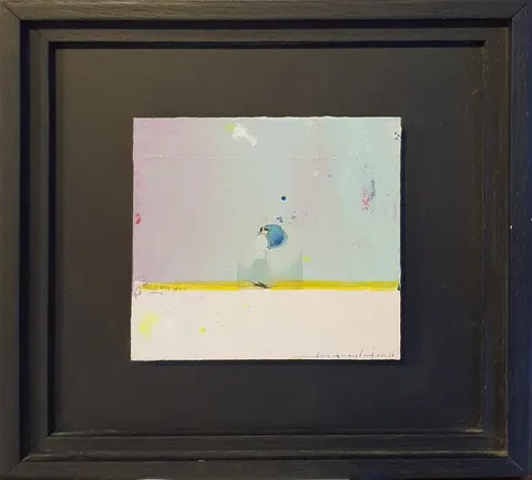 DUYGU AYDOĞAN — “İsimsiz”, 2016 "İsimsiz" eseri DUYGU AYDOĞAN tarafından 2016 yılında 10x10 cm ölçülerinde MDF üzeri akrilik boya tekniği ile yapılmıştır.