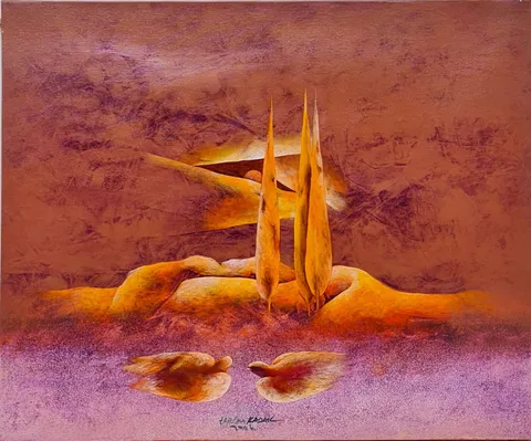 "İsimsiz" eseri EKREM KADAK tarafından 2006 yılında 50x60 cm ölçülerinde Tuval üzeri yağlı boya tekniği ile yapılmıştır.