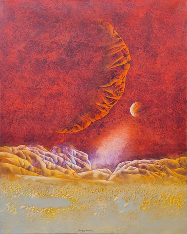 "İsimsiz" eseri EKREM KADAK tarafından 2009 yılında 100x80 cm ölçülerinde Tuval üzeri yağlı boya tekniği ile yapılmıştır.