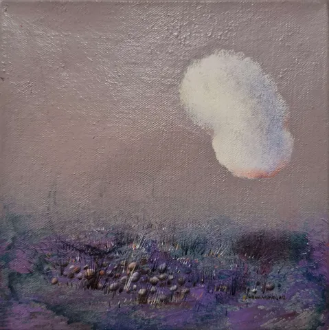 "İsimsiz" eseri EKREM KAHRAMAN tarafından 2013 yılında 23x23 cm ölçülerinde Tuval üzeri yağlı boya tekniği ile yapılmıştır.