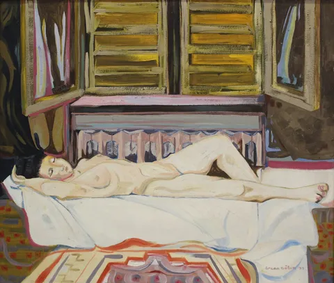 "İsimsiz" eseri ERCAN GÜLEN tarafından 60x70 cm ölçülerinde Tuval üzeri yağlı boya tekniği ile yapılmıştır.