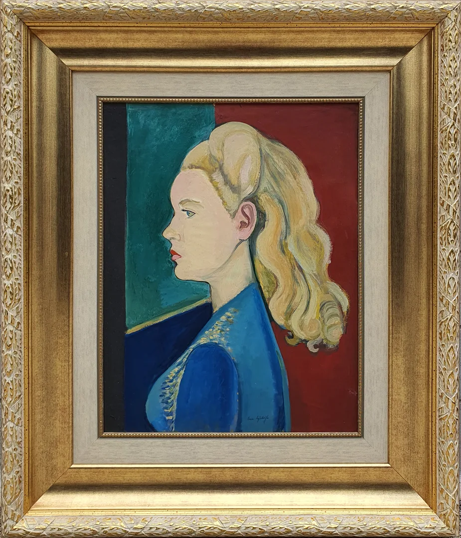 "Portre" eseri EREN EYÜBOĞLU tarafından 1949 yılında yapılmıştır.