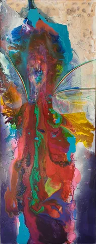 ERGİN İNAN — “İsimsiz”, 2019 "İsimsiz" eseri ERGİN İNAN tarafından 2019 yılında 220x81 cm ölçülerinde Tuval üzeri yağlı boya tekniği ile yapılmıştır.