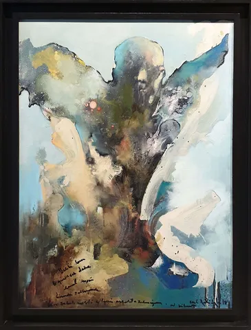 "İsimsiz" eseri EROL PELİOĞLU tarafından 2018 yılında 80x60 cm ölçülerinde Tuval üzeri yağlı boya tekniği ile yapılmıştır.