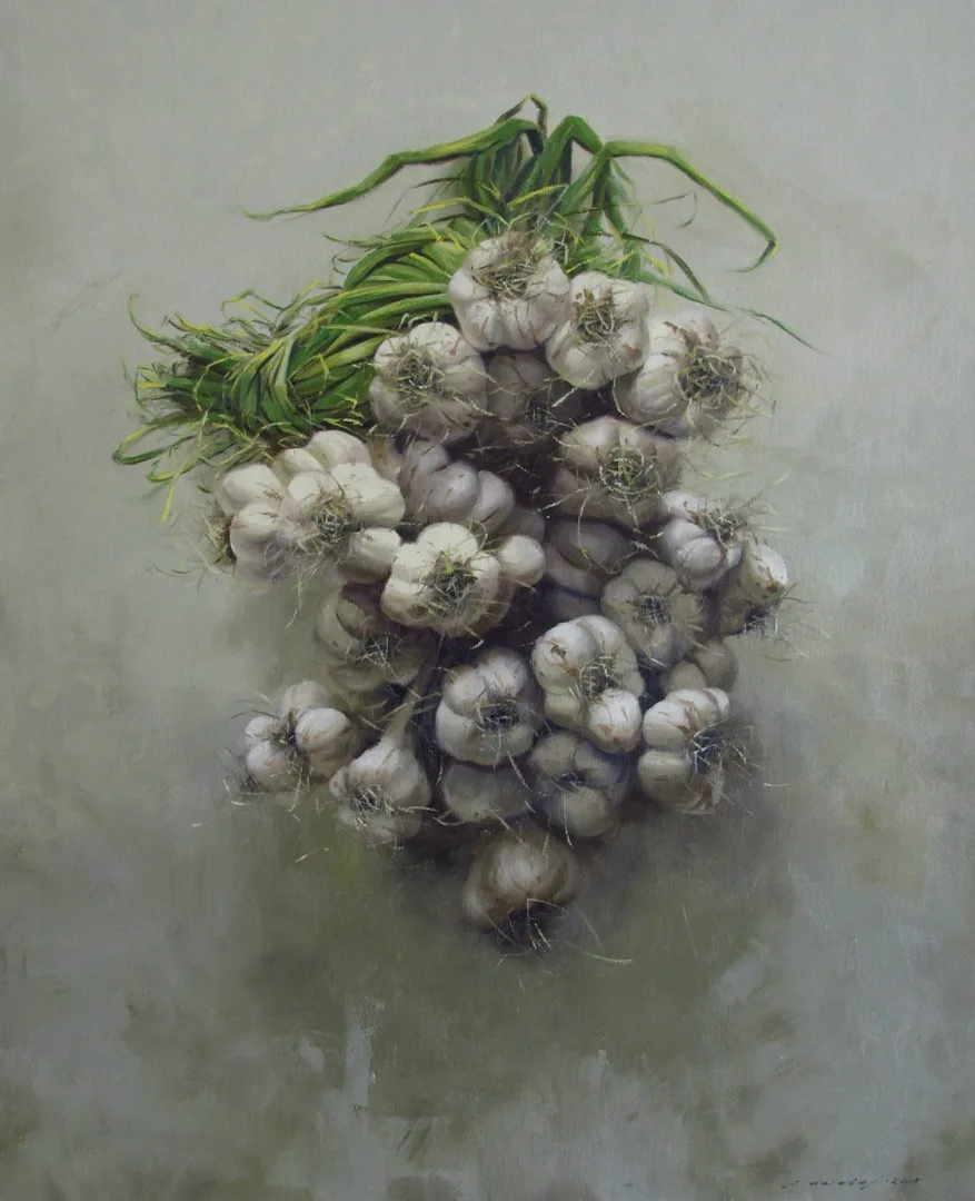 "İsimsiz" eseri FATİH KARAKAŞ tarafından 2015 yılında 80x65 cm ölçülerinde Tuval üzeri yağlı boya tekniği ile yapılmıştır.