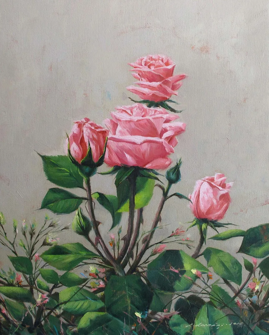 "İsimsiz" eseri FATİH KARAKAŞ tarafından 2016 yılında 50x40 cm ölçülerinde Tuval üzeri yağlı boya tekniği ile yapılmıştır.