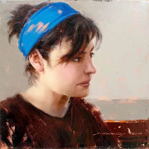 FATİH KARAKAŞ — “İsimsiz”, 2016 "İsimsiz" eseri FATİH KARAKAŞ tarafından 2016 yılında 25x25 cm ölçülerinde Tuval üzeri yağlı boya tekniği ile yapılmıştır.