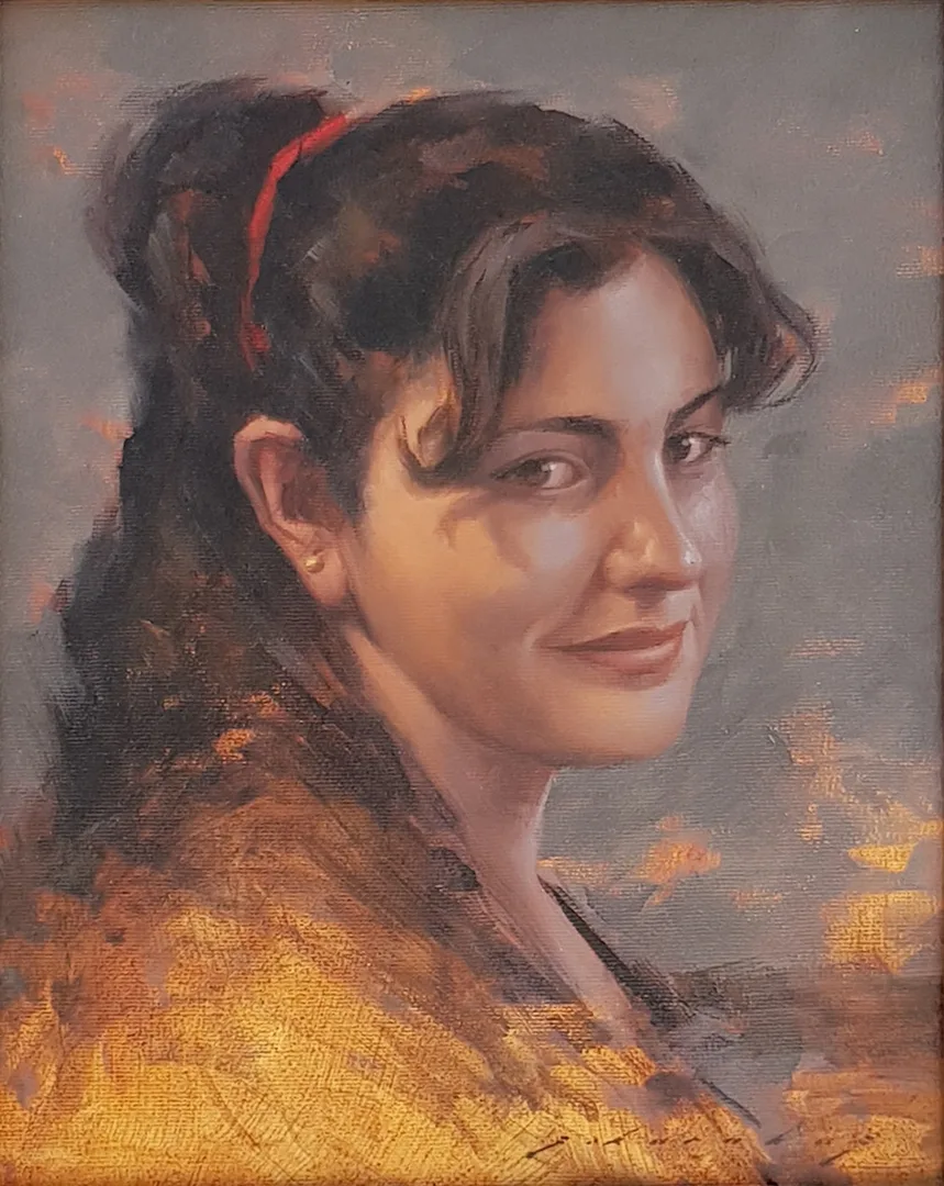 yakınlaştır "İsimsiz" eseri FATİH KARAKAŞ tarafından 2009 yılında 25x20 cm ölçülerinde Tuval üzeri yağlı boya tekniği ile yapılmıştır.